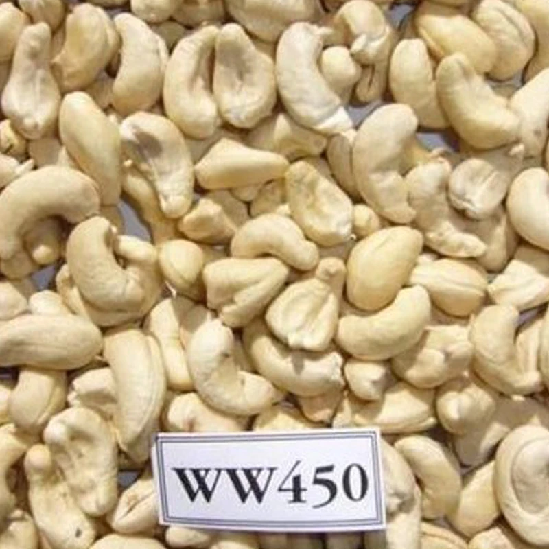 Cheap price hot sale white whole cashew nuts WW450 for wholesale OEM from Vietnam supplier