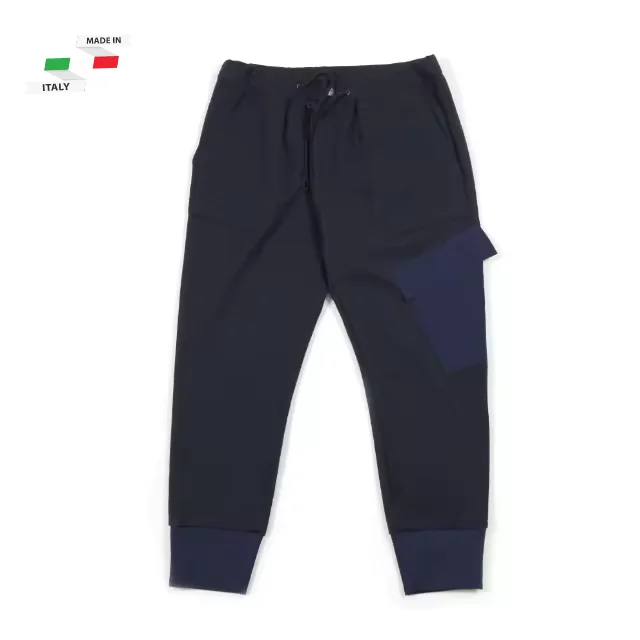 Top Quality Made in Italy Mens pants trousers sweat pants Regular Fit Mid weight Customization ODM available