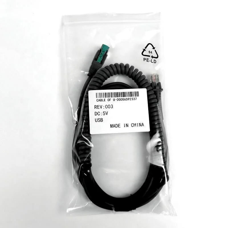 SOTESIN Power USB 12V customize Barcode reader POS Cable For Datalogic GD4130 QW2120 QM2130 QW2100