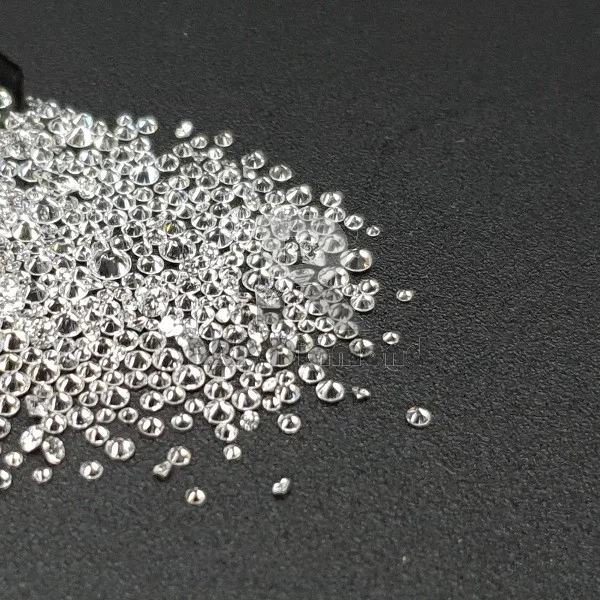 Real Natural D-E-F Color 1 mm I Clarity Loose Round Cut Diamond at wholesale price