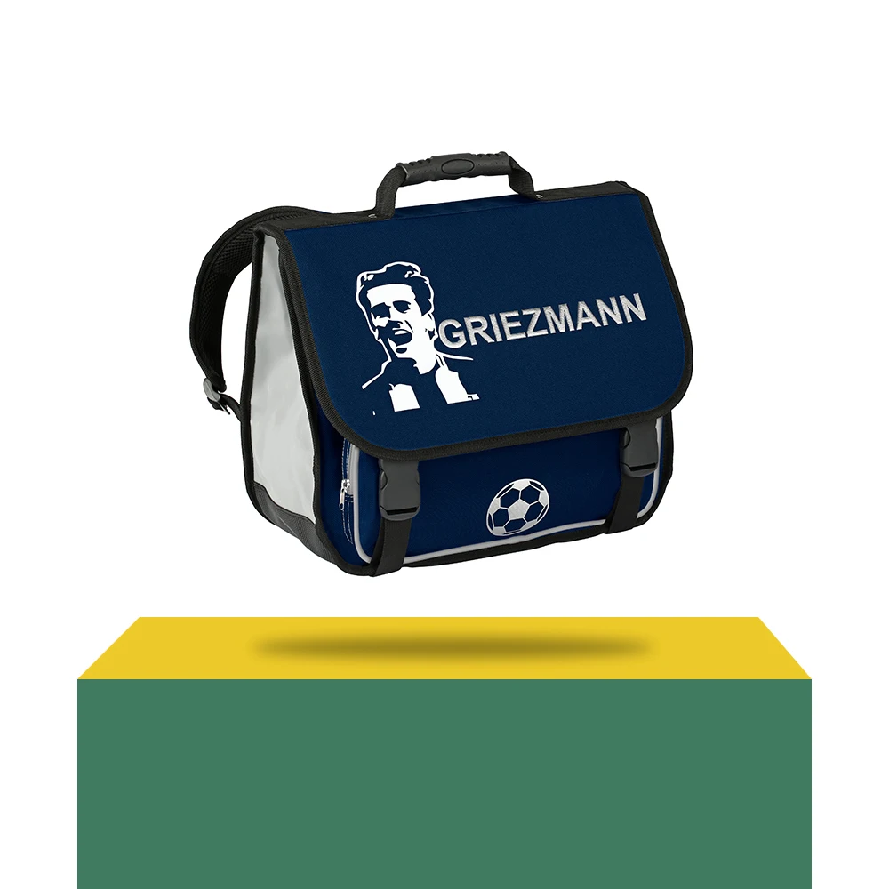 Buy Horizontal Design Nylon School Bag For Kids With Buckle Lock And Easy Carry Handle