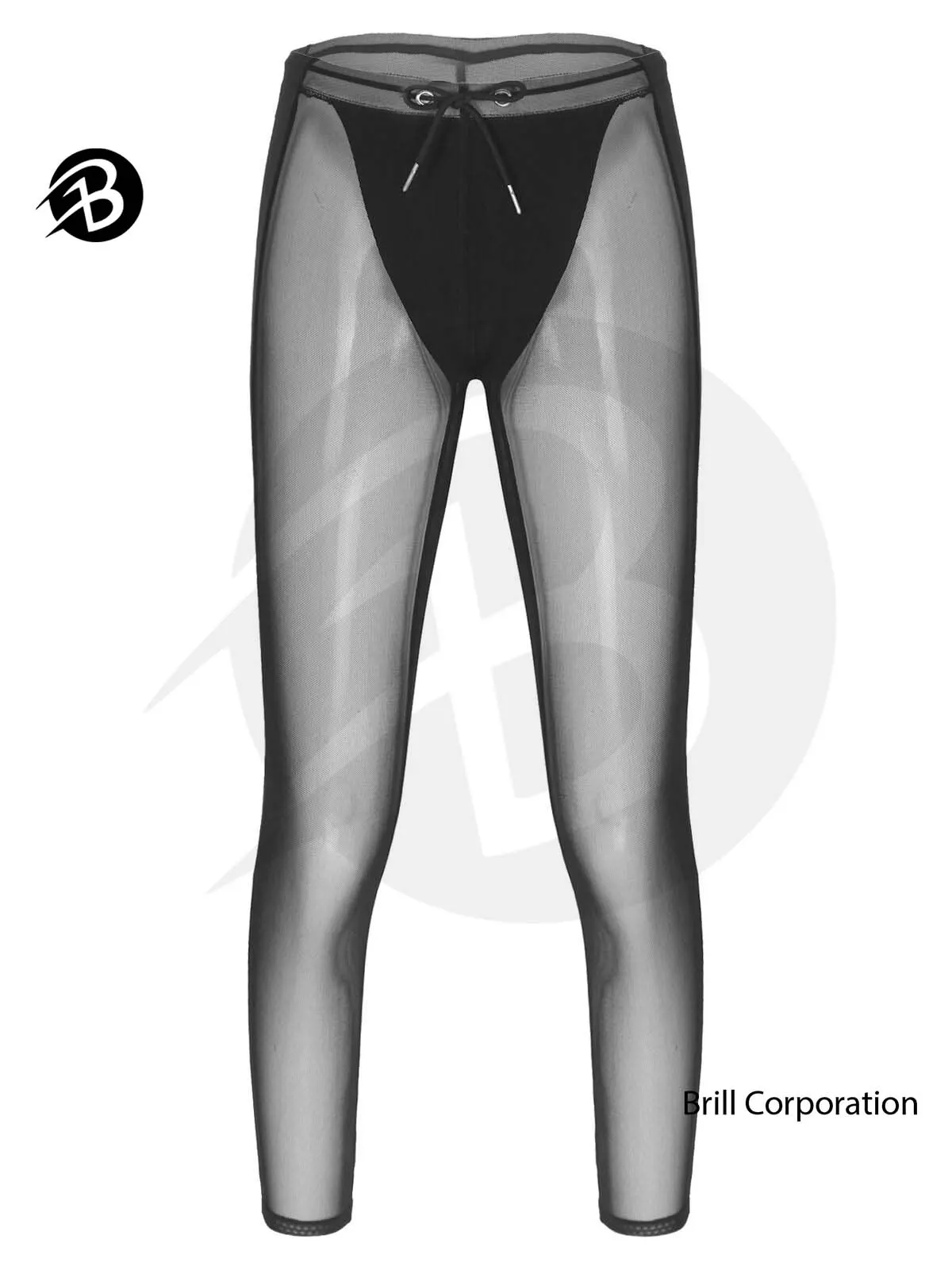Men Leggings see Through Full Length Sheer Mesh Pants \ Custom Design Transparent Casual Wear Sheer Mesh Leggings