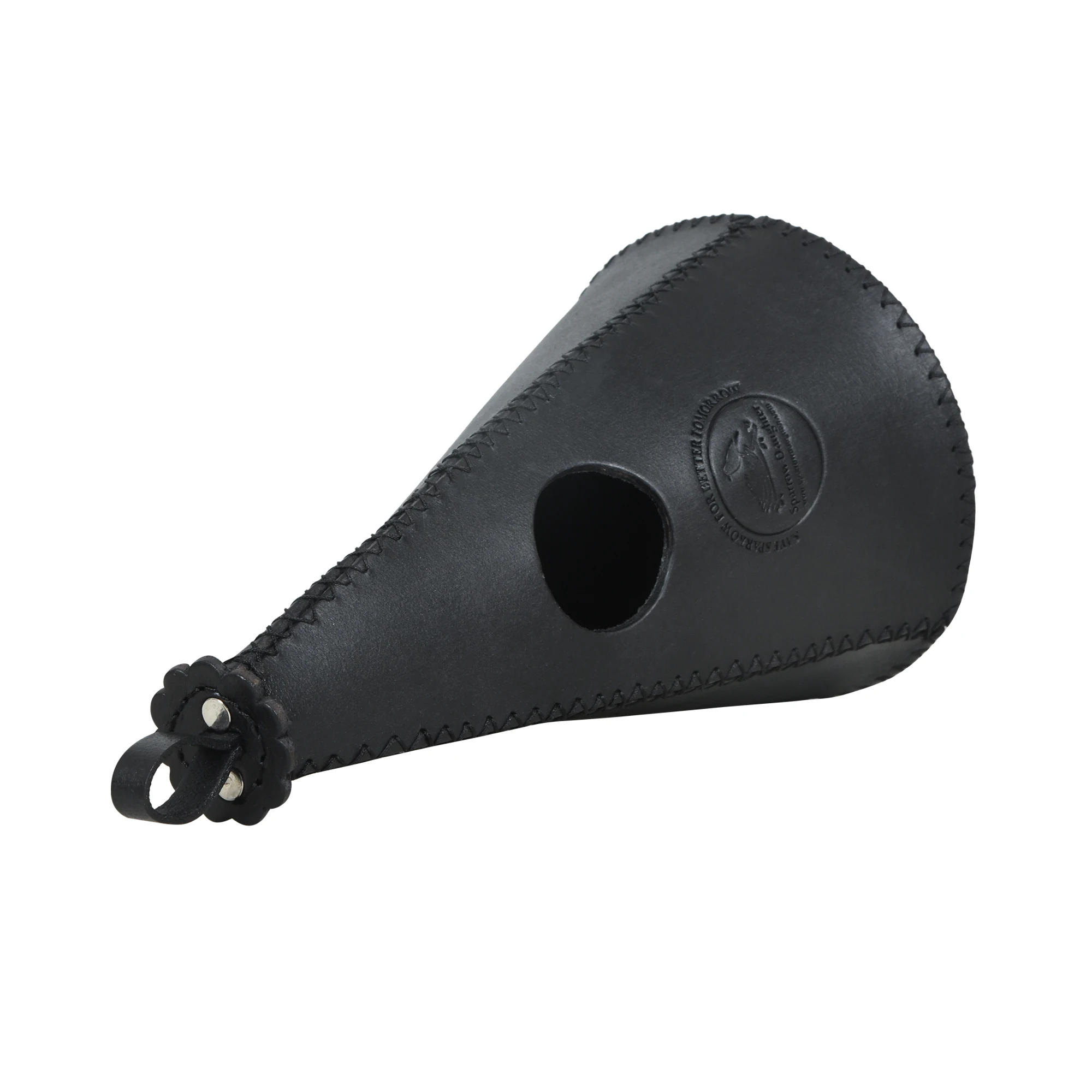 HAND CRAFTED NAUTRAL LEATHER MATERIAL BIRD HOUSE HANGING BIRD HOUSE WEATHER PROTECTION BIRD ACCESSORIES