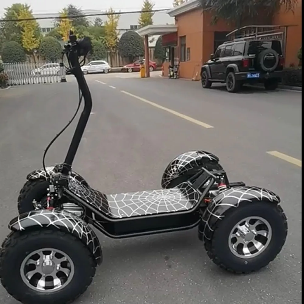 Electric 60V 4 Wheels Electronic Macpherson Independent Suspension, Made from Aluminum Alloy Four Wheel Disc Brake 60 Km/h 5-6 H