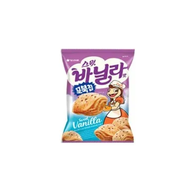 K-Munchies Orion Turtle Chips Sweet Vanilla Flavor Korean Chips Tasty, Crispy Korean Corn Snacks Korean Corn Snack for Family