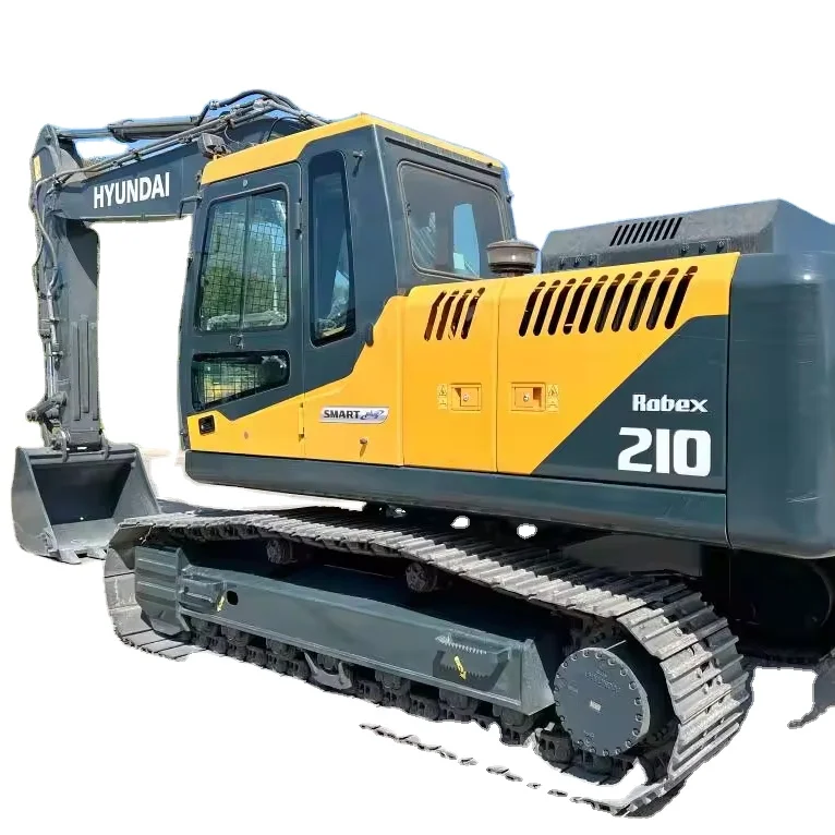 Used Construction & Building Machinery Hyundai R210 Excavator