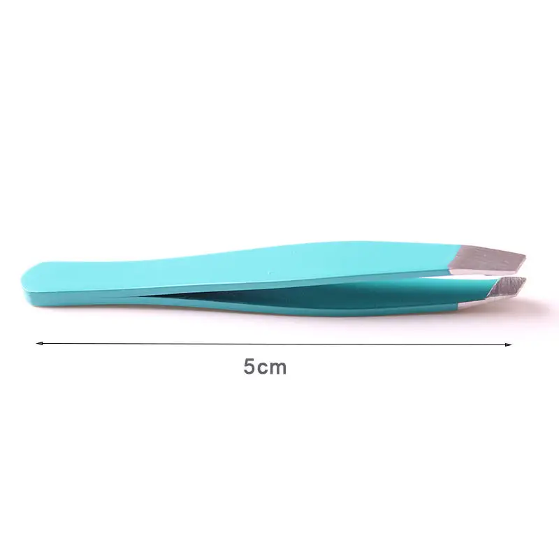 Mini portable Stainless Steel Slant Tweezers