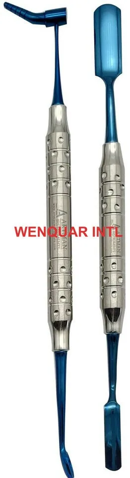 High Quality Surgical Dental Implant Bone Graft-Carrier Titanium Coated Pluggers and Packer