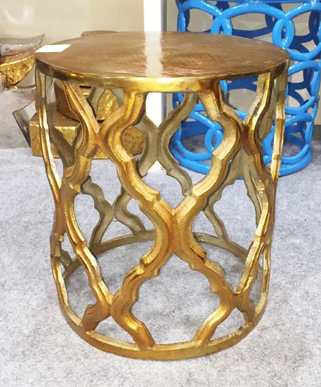 Hot Selling premium quality beautiful design Antique Piece  Table  Different Sizes Metal Side Table For Furniture