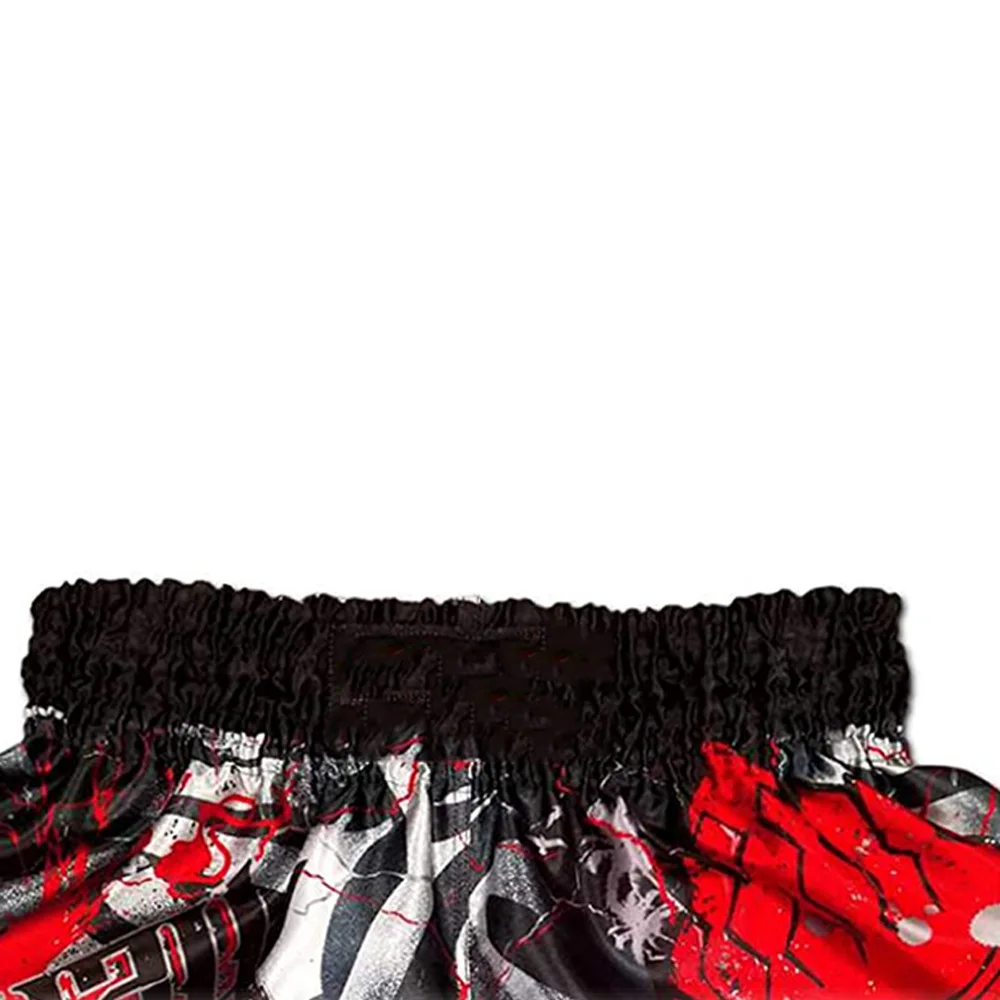 custom logo nylon blank plain muay thai boxer mma shorts wholesale thai boxing trunks