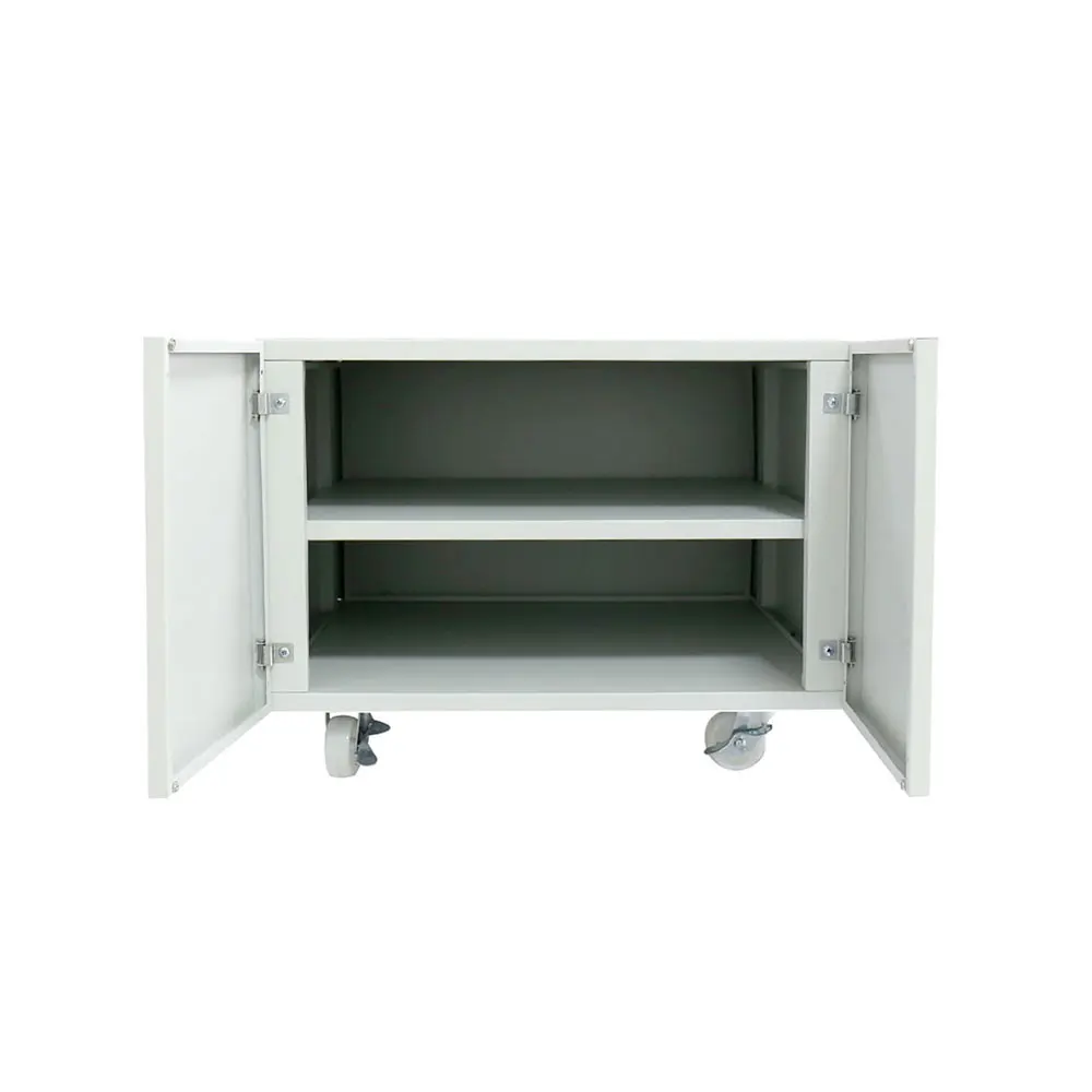 Luoyang huiyang office equipment metal copier stand cabinet with wheels mobile printer stand
