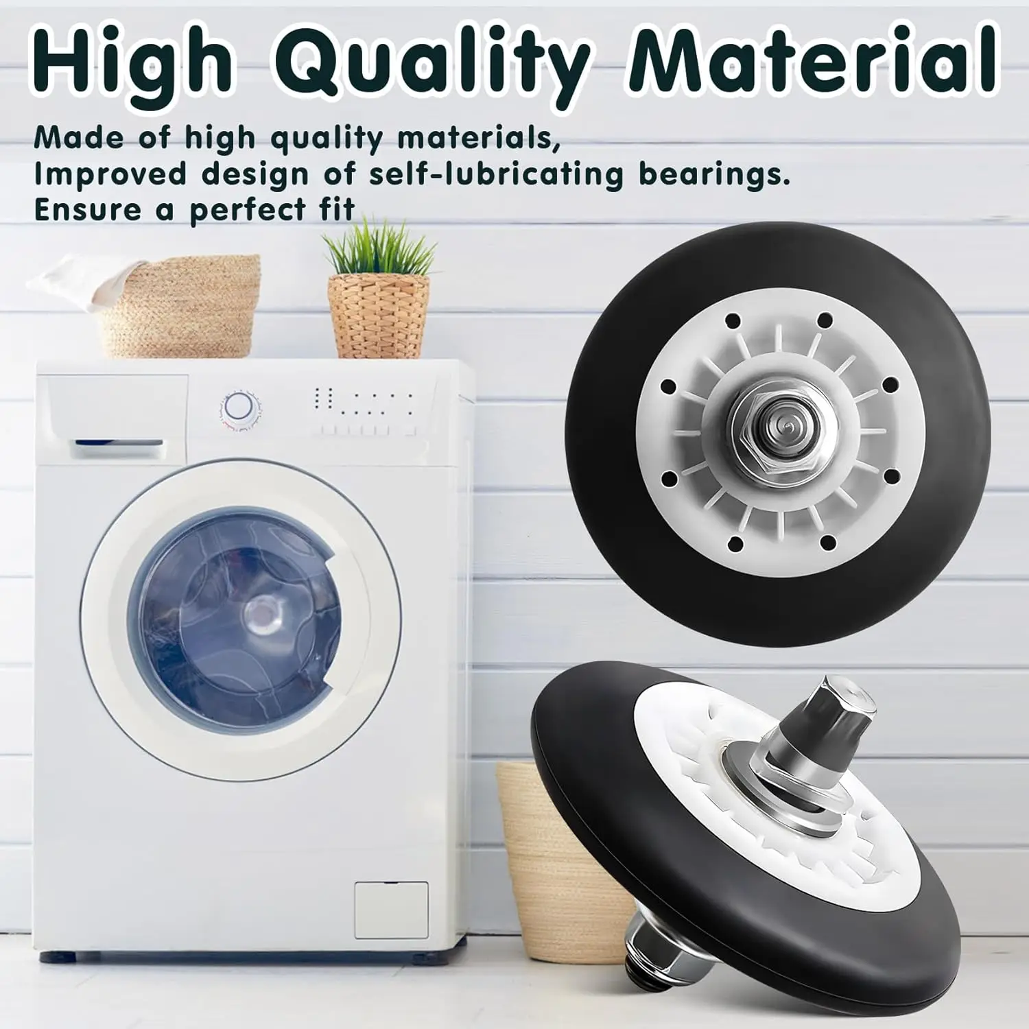 High quality Dryer Drum Roller Kit 4581EL2002L Replacement 4581EL2002E AP7220429 PS17269866 EAP17269866