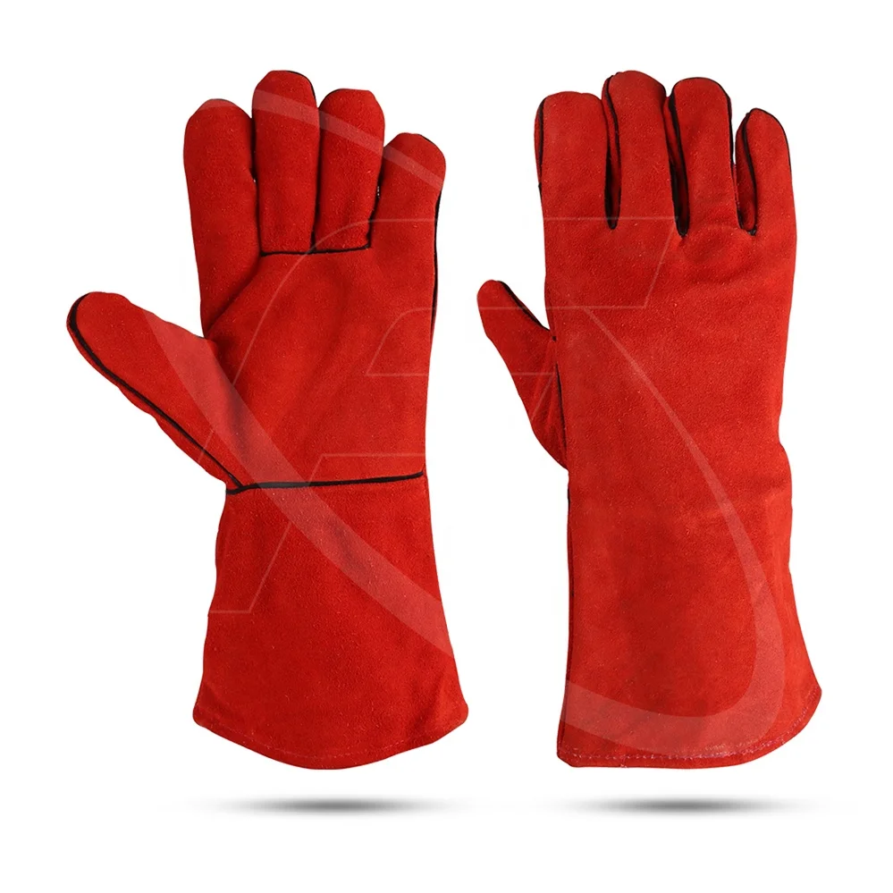 Top Quality Tig Welding Gloves in Premium Goatskin Leather Argon Gloves Hand Protection Gloves for Welders