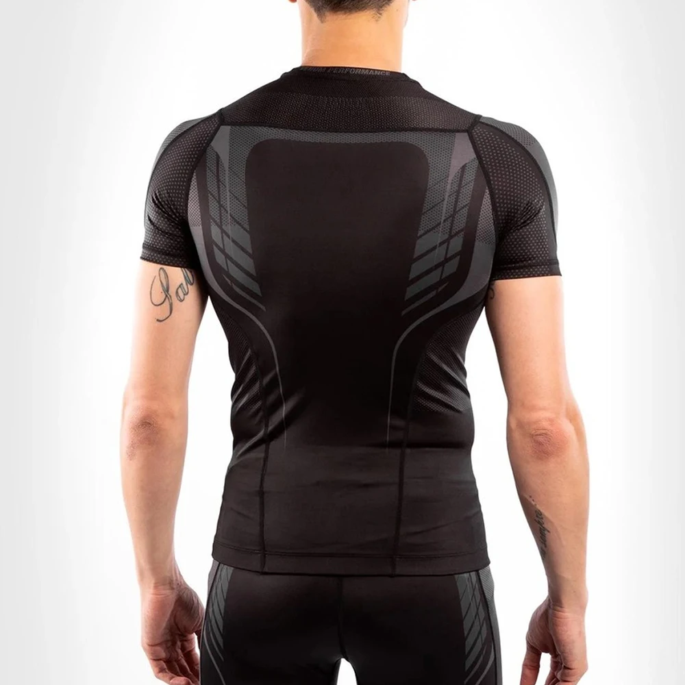 Best Quality Plain mma rash guard Short sleeve rush guard for men rash guards winter stylish Custom Blank High Quality Mma