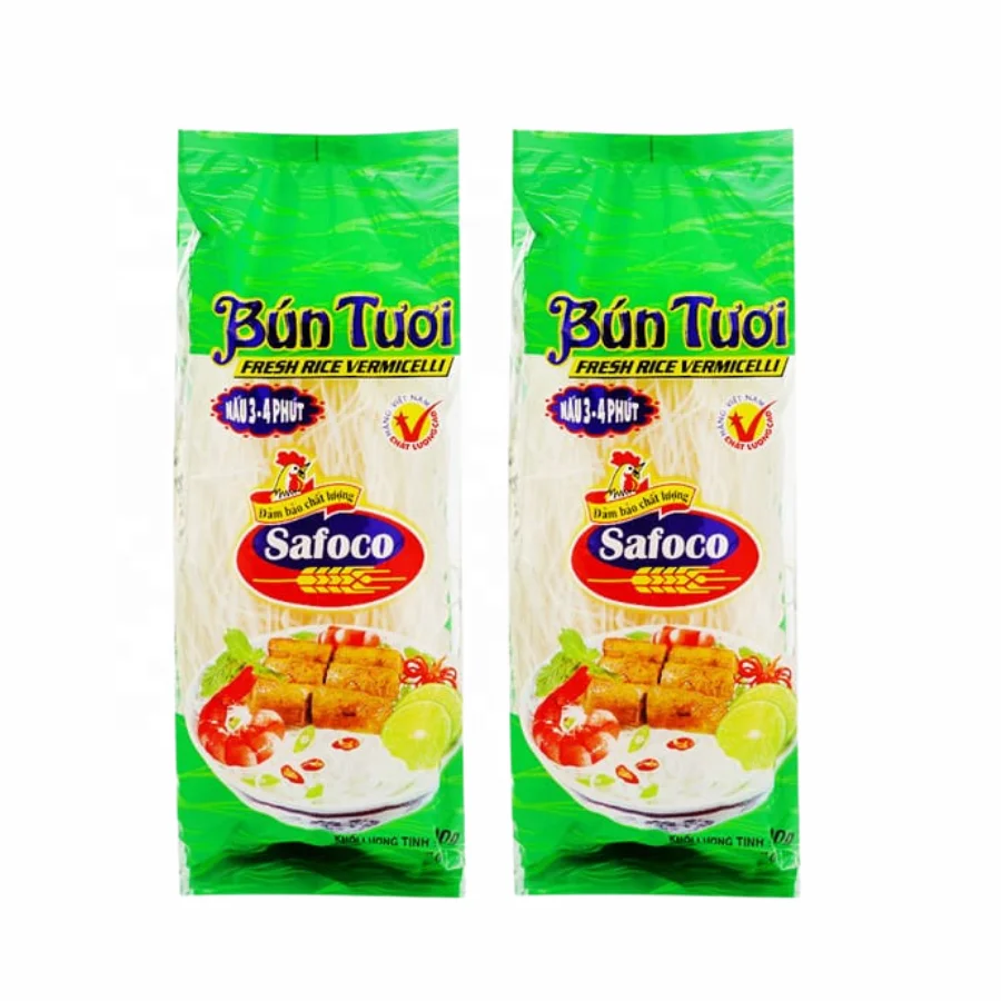 Оптовая продажа специальная Свежая Лапша Safaco 150 г рисовая лапша из Вьетнама быстрого приготовления