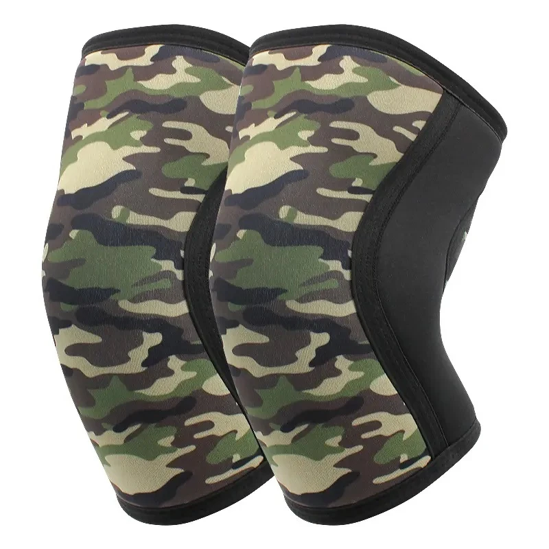 GAF Neoprene Knee Sheet Compression Neoprene Weightlifting Knee Support Sleeve Fitness Gym Training Squat Knee Pads