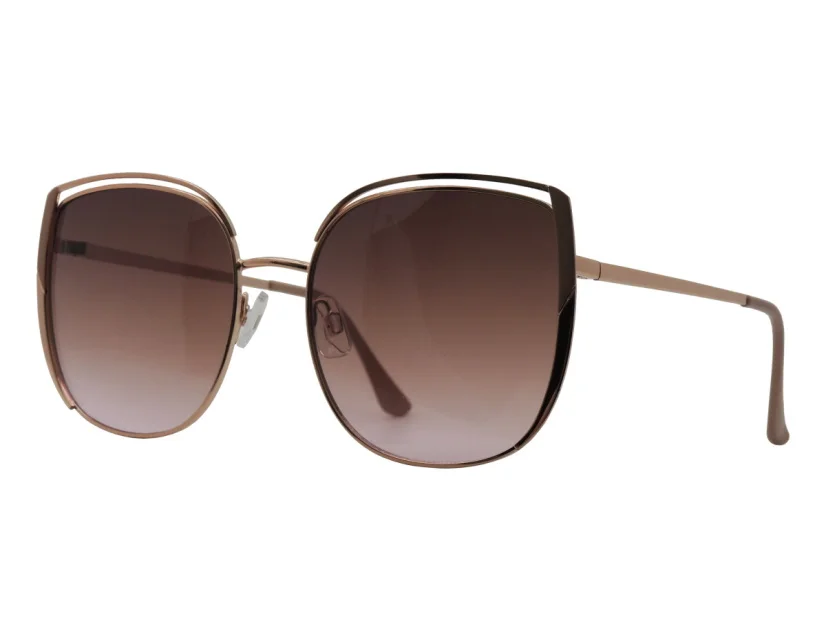 2023 Trends Custom Female Shield  Metal Sun glasses