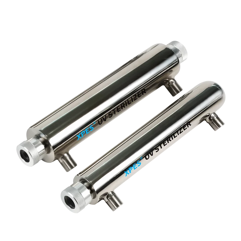 10W 25W 30W 55W UVC lamp 1GPM 2GPM 6GPM 8GPM uv water sterilizer for Whole House Water Disinfection 304SS UVc timing ballast