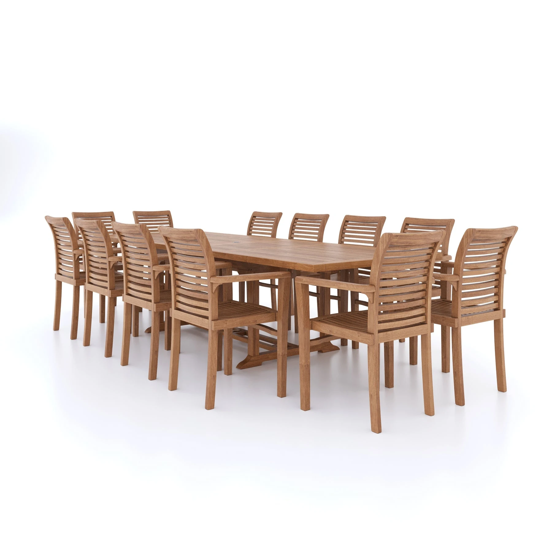 Hot Selling Outdoor Furniture Chair Sofa Set Teak Suar Wood Use For Garden Patio