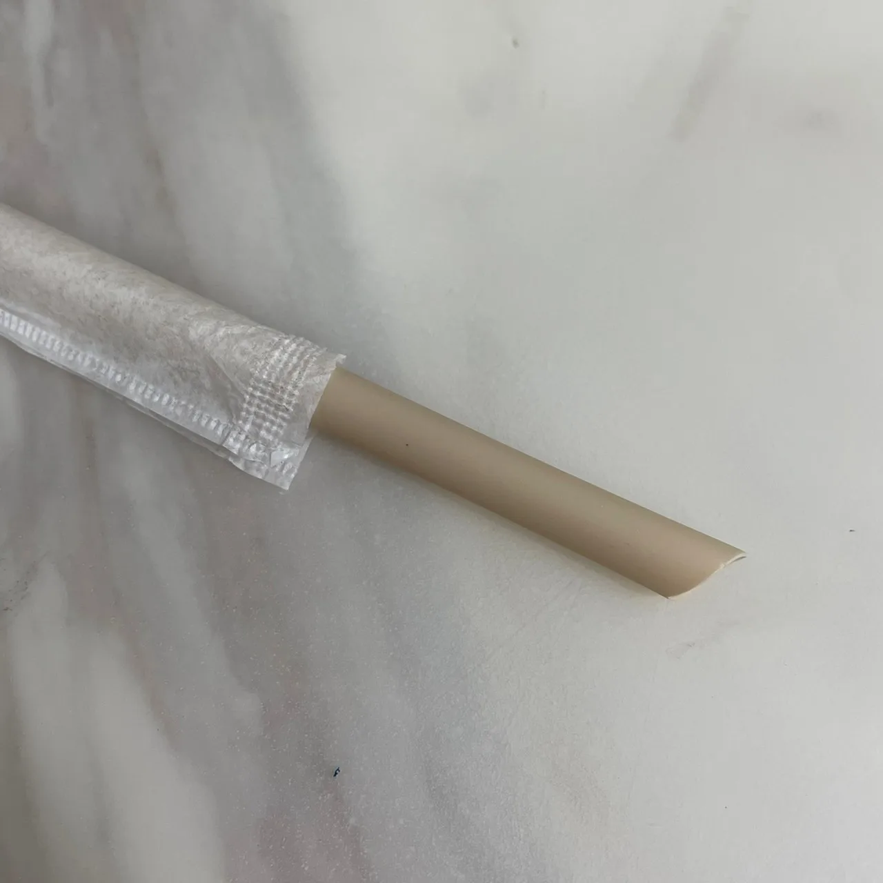 Nature wheat straw drink straw eco friendly straw  8mm*21cm for bubble tea drink