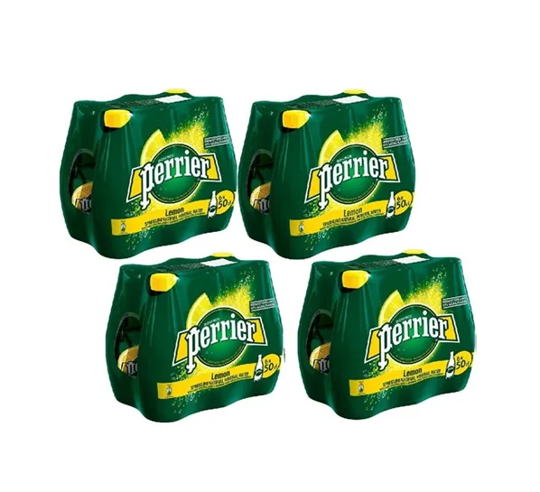 Premium Perrier Carbonated Natural Lemon Flavour Mineral Water 250ml