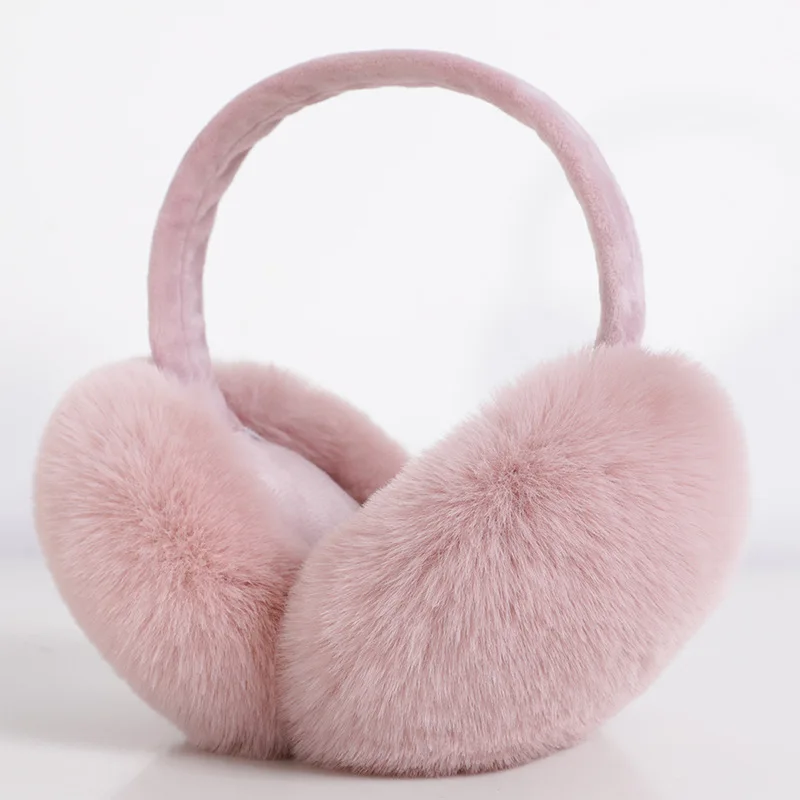 Stylish Unisex Fleece Earmuffs for Winter Cold Weather Ear Warmer Cover Protector Outdoor Accessory