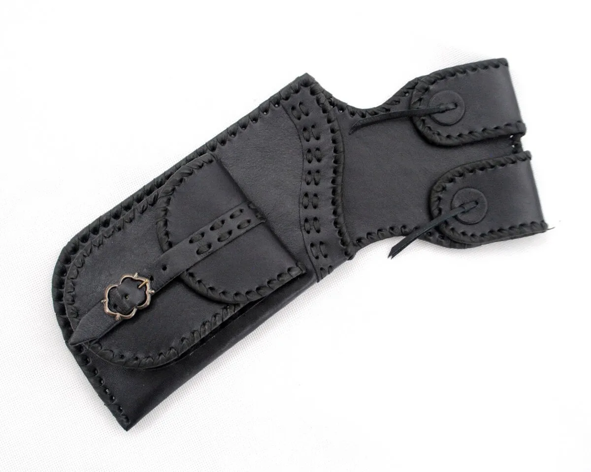 Trending Fashion Custom Logo Best Price Custom Made Genuine Leather Archery Back Arrow Quiver