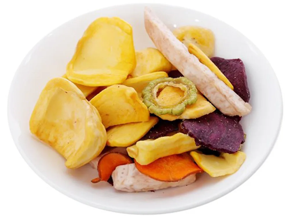 Crispy Mixed Fruit and Vegetables Guaranteed Freshness.