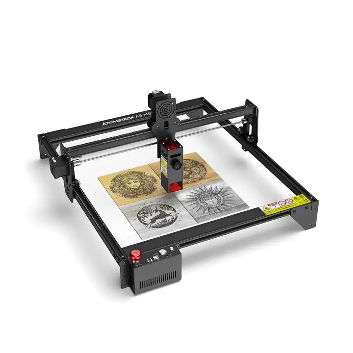 Factory Price Atomstack A5 40W 410*400MM Large Area Fixed-focus Laser Engraver for Wood and Laser Engraver Cutting Machine