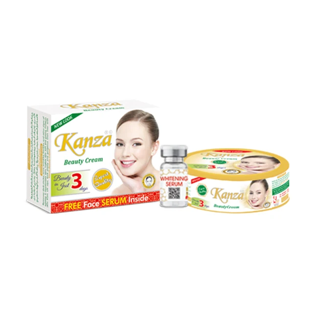 KANZA WHITENING BEAUTY CREAM WITH FREE FACE SERUM INSIDE (TM 393381) -
