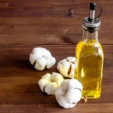 100% Natural Organic Cotton Seed Oil for Sale/White