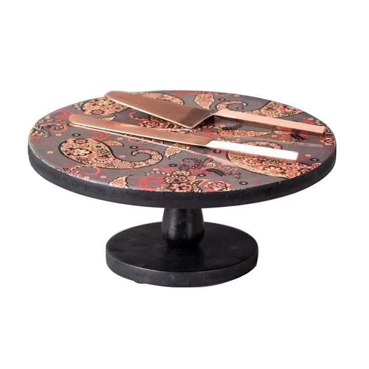 Металлическая подставка для торта с отделкой под старину веер фруктов и тортов настольное украшение многофункциональная декоративная ручной работы