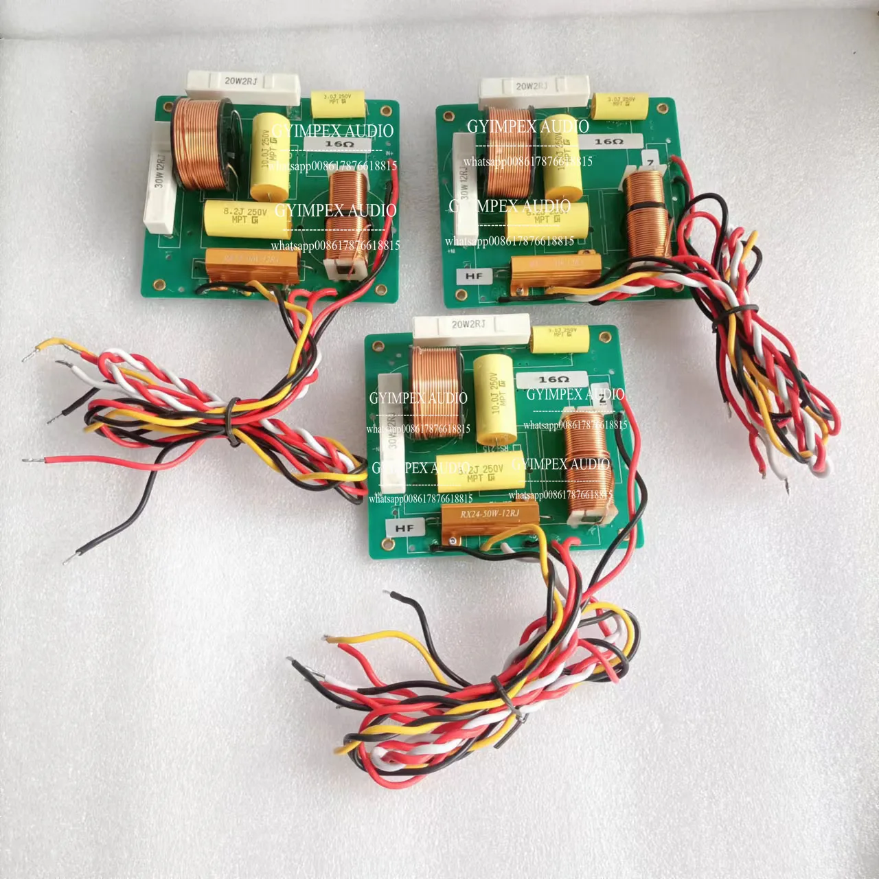 dual 12 inch line array with low sub speaker loudspeaker pa sound system Speaker Crossover network board