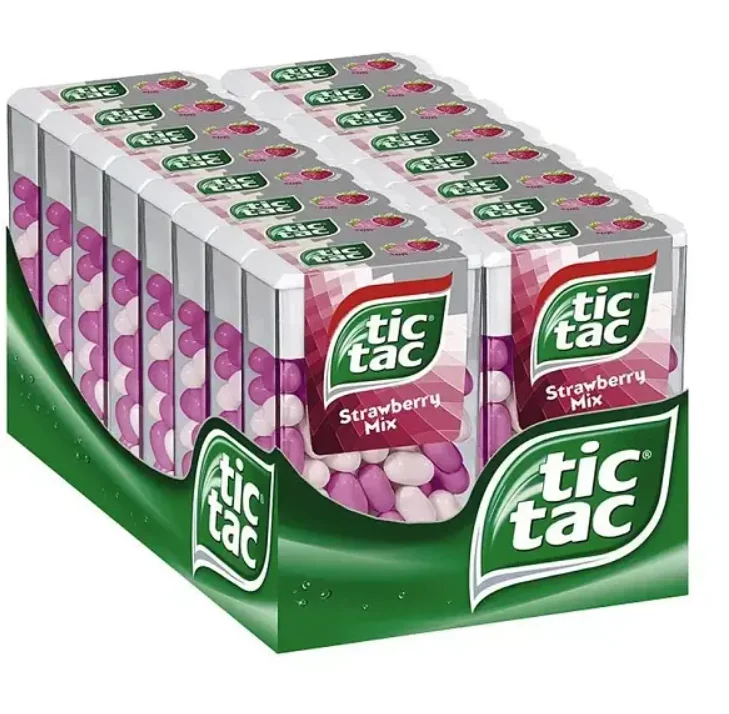 TIC TAC Box with 60 Mini Boxes (each 3.9 GRAMS), ARTIFICIALLY FLAVOURED MINTS low price