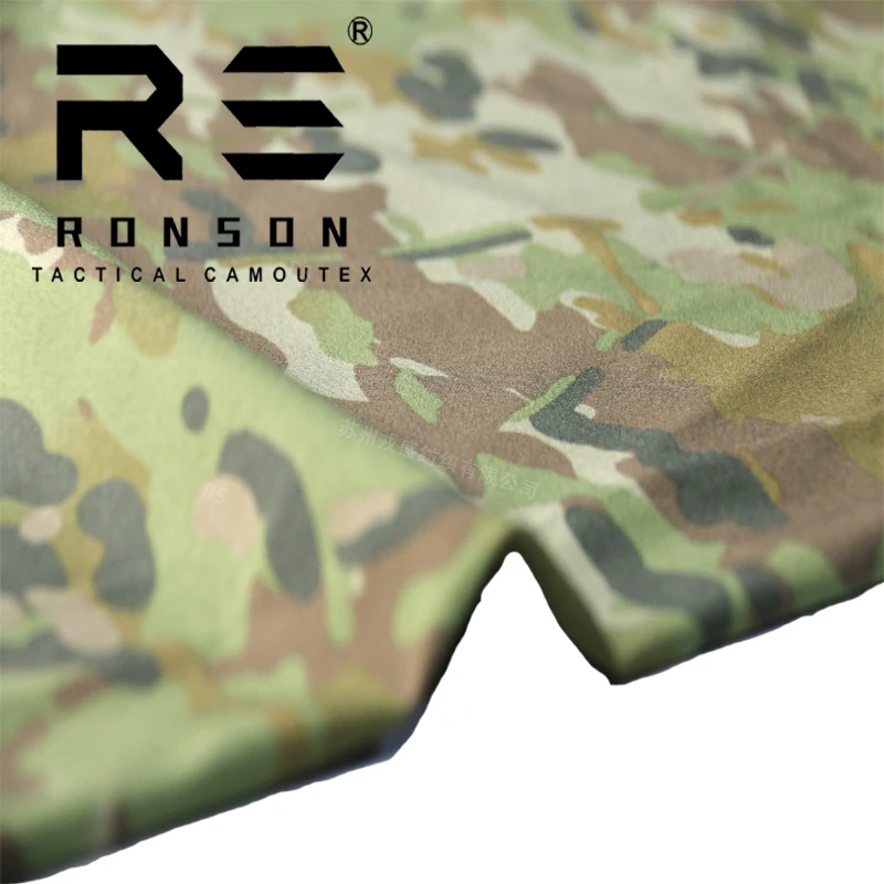 4-way stretch nylon spandex fabric in new Australia AUSCAM camouflage pattern with NIR treatment