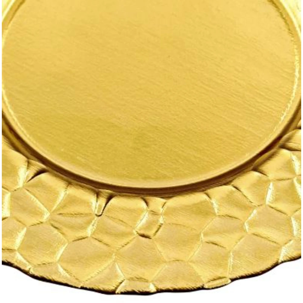 Fabulous Design Gold Charger Plate Handmade Hammered Decorative Formal Plate For Best Selling Charger Plates