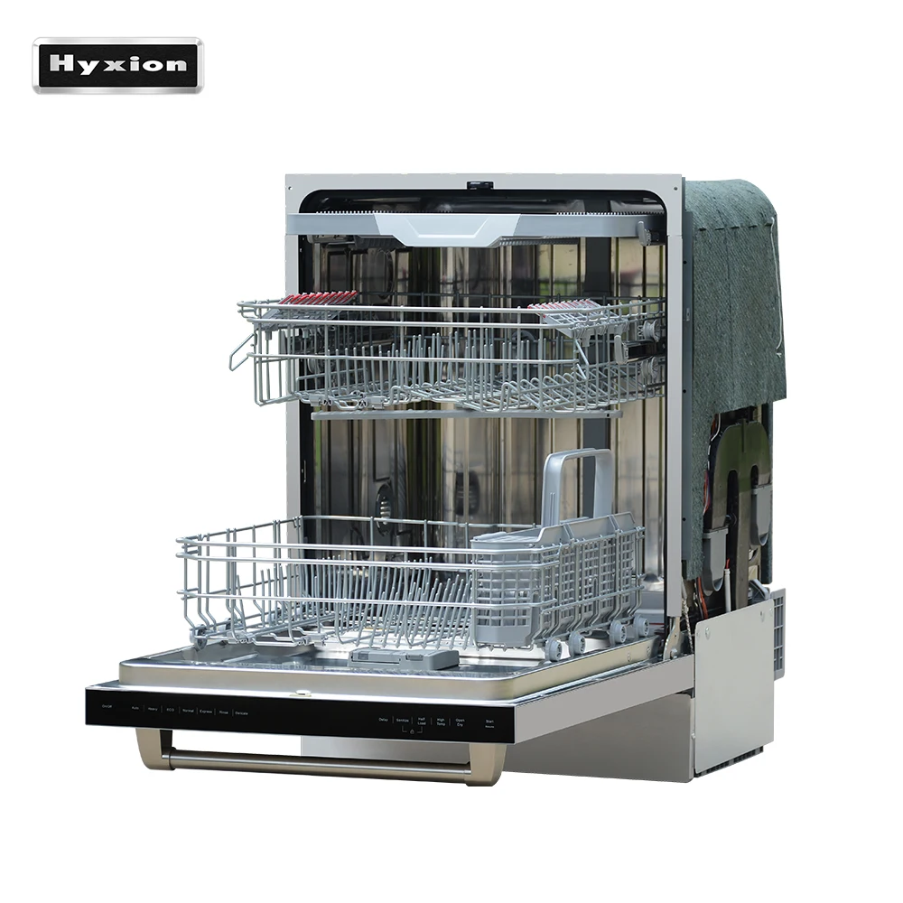 Hyxion Factory  stainless steel 24inch 120V built in 14  Capacity 24 inch home dishwasher