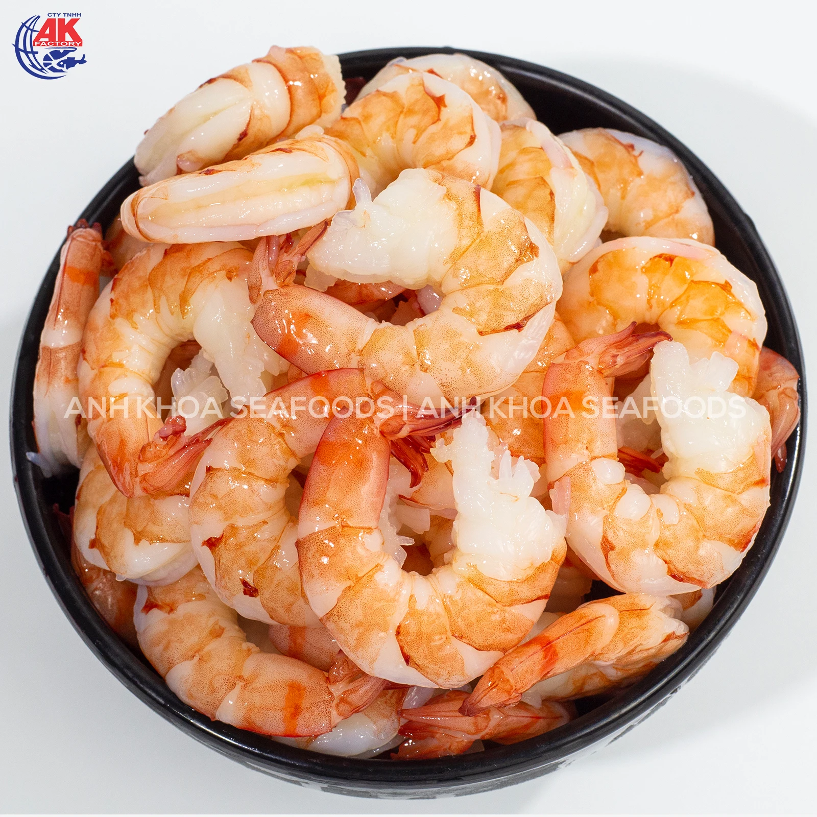 Vietnam Seafood Supplier Cooked Black Tiger Shrimp Peeled & Deveined Tail Off BT/CPD With Custom Weight Order