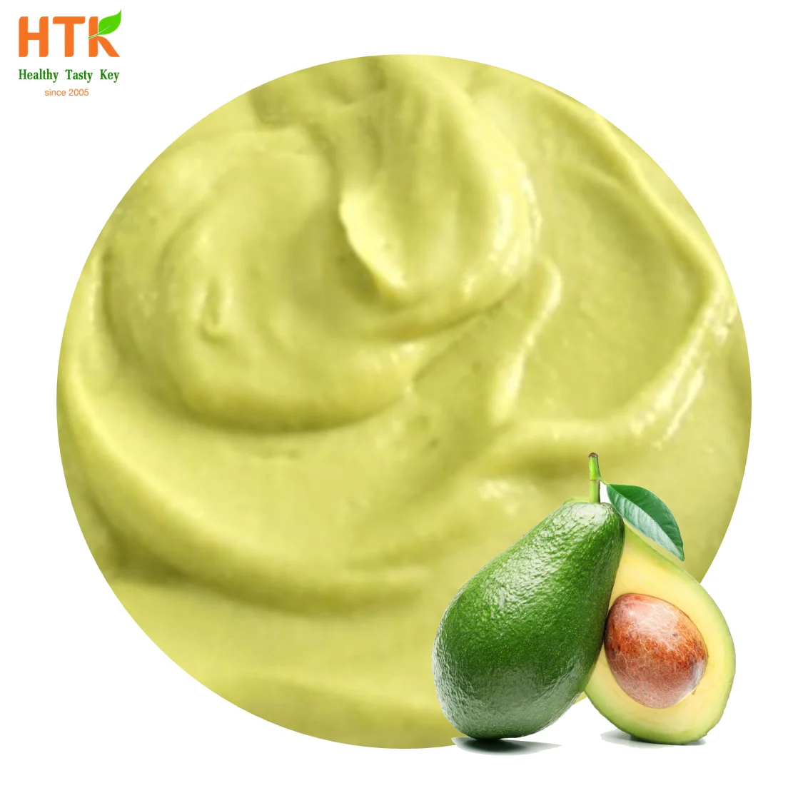 100% Natural FROZEN AVOCADO PUREE Made In Vietnam High Quality from HTK FOODS for Food & Beverage