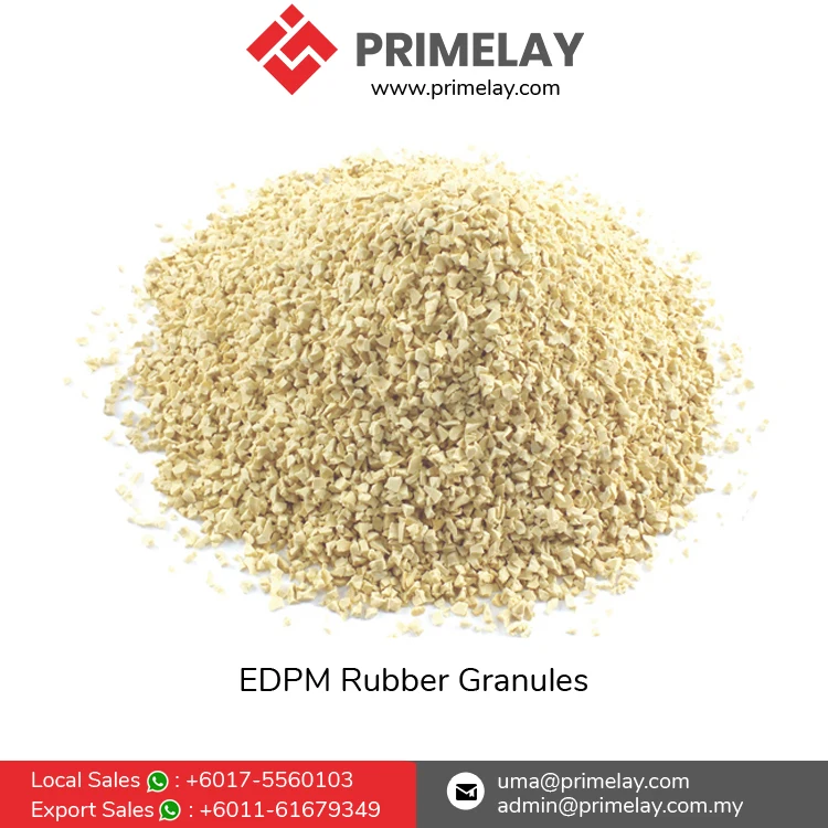 Premium Quality Wholesale Supply Rubber Raw Materials EPDM Elastic Rubber Granules for Jogging Track, Sporting Surfaces
