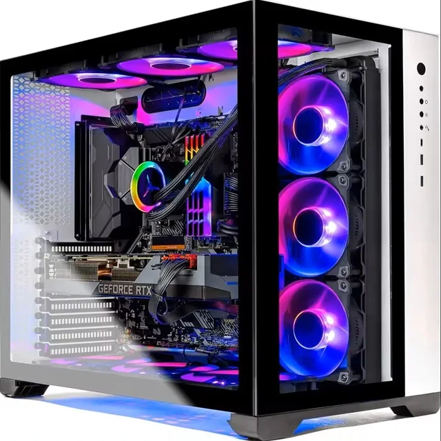 TOP Selling Skytech Prism II Gaming PC Desktop - AMD 9 3900X 3.8GHz RTX 3090 24GB 32GB 3600mhz RGB Memory 1TB Gen4 SSD