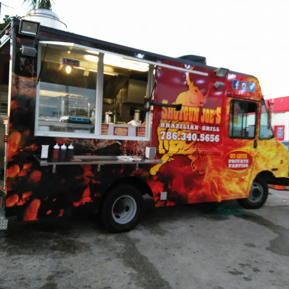 Fully equipped food truck for vending on street customized food concession trailers for sale