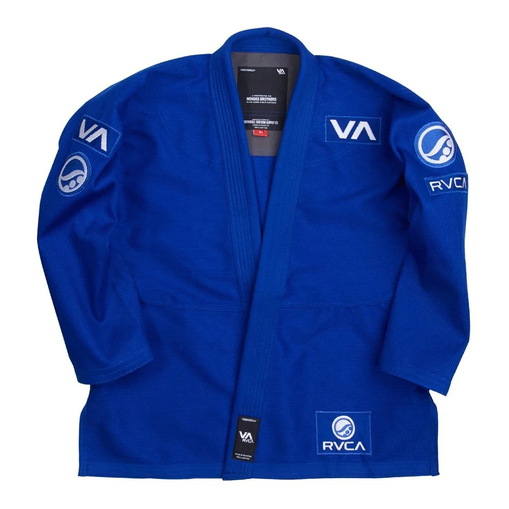 2024 Custom Made Blue Shoyoroll RVCA BJJ Bjj Gi Batch No#60 Brazilian Jiu Jitsu Gi/Judo Gi / Adults Kimono Uniform Gi For Sale