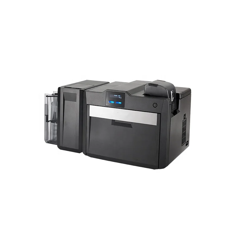 HDP 6600 polycarbonate printer 600 dpi access control Card Printer Encoding pvc magnetic ID card printer