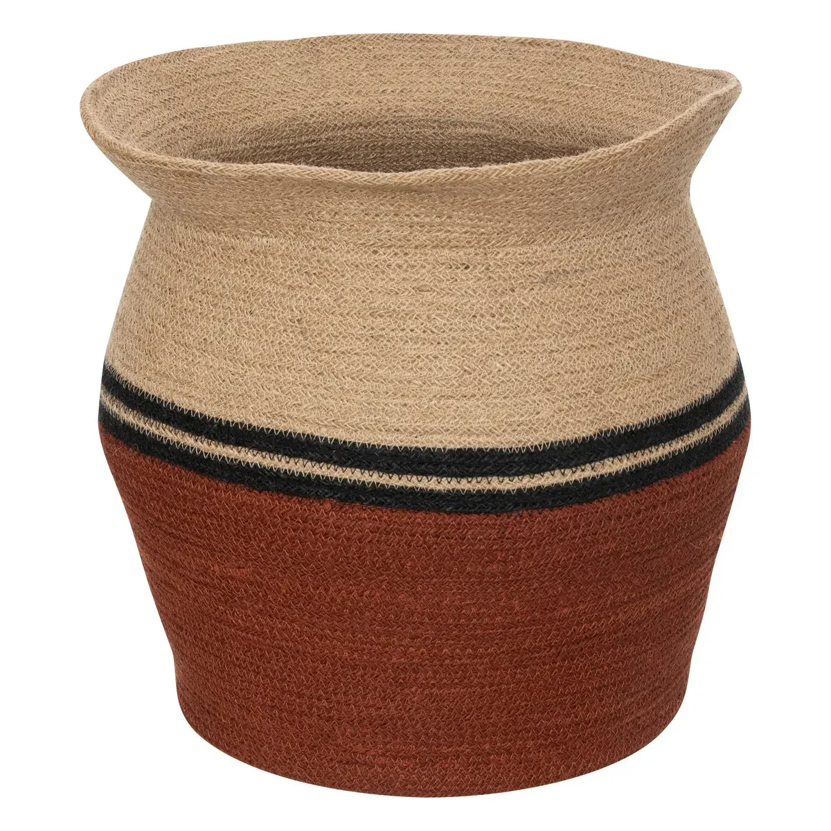 Premium Customized Finished rattan Basket Superior Quality Handmade Basket Medium Size Round Shape Wholesale Sea Grass Bin