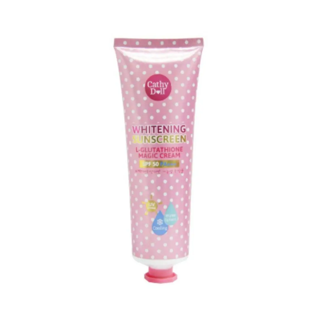 CATHY DOLL KARMART L-GLUTATHIONE WHITENING MAGIC CREAM SUNSCREEN SPF50 60 ML