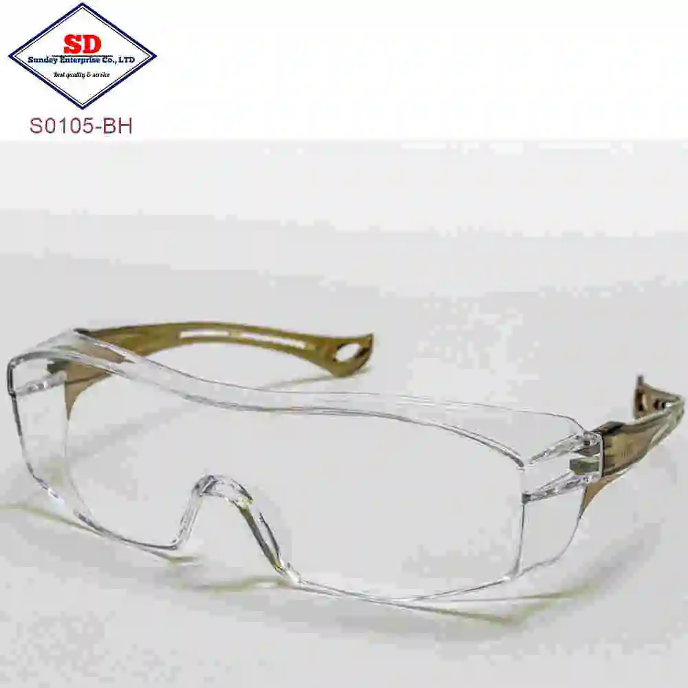 ANSI Z87.1 Standard Safety Spectacle Glasses Polycarbonate Anti-Fog Lens for Construction PC Frame