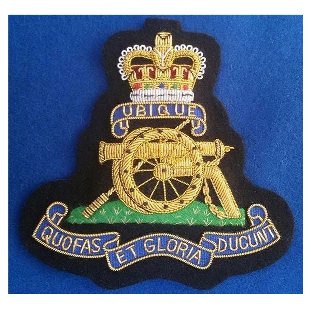 LST SPORTY Custom Made College Style Badges Hand-Embroidered Crest Pocket Embroidered Patch Magnetic Personalized Cheap Supply