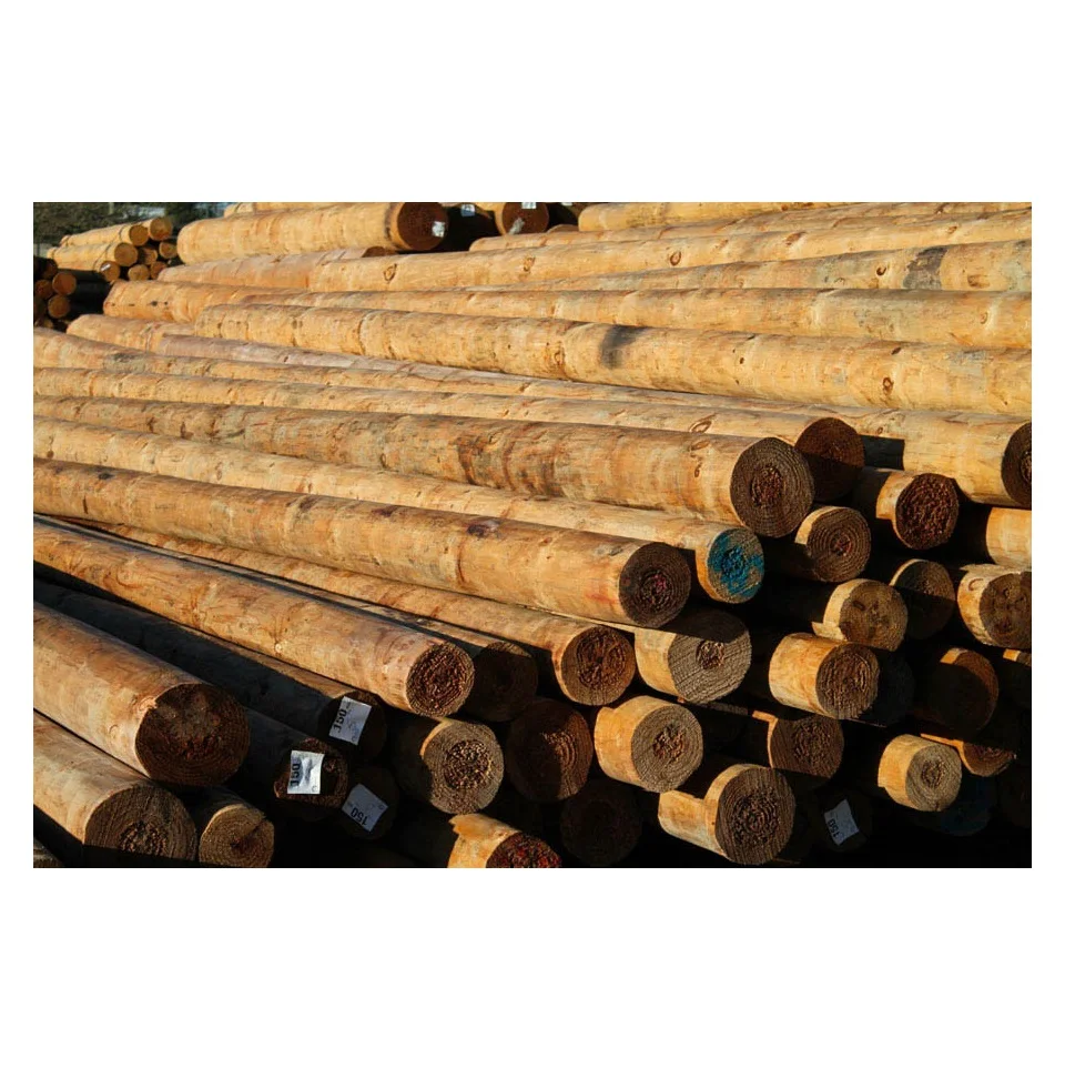 Wood Products Machine Rounds - Pine Machine Round Poles