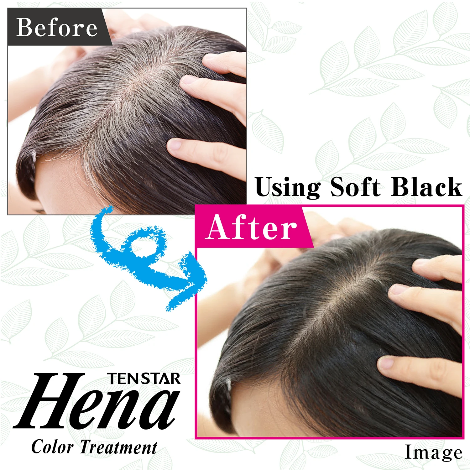 Japan mineral oil-free tenstar hena color treatment bulk color hair color for women
